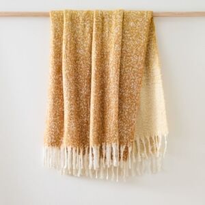 West Elm Ombre Throw, Dark Horseradish